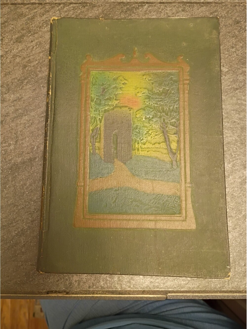 Antique 1909 Book The Real America In Romance The Red Frontier Vol. 6